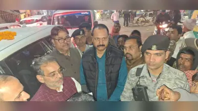 पूर्व केंद्रीय मंत्री का अमरपुर में हुआ भव्य स्वागत