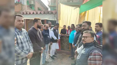 विधायक व नप अध्यक्ष ने सड़क के कालीकरण कार्य का किया शिलान्यास