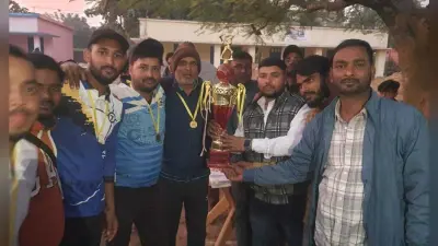 केपीएल क्रिके टूर्नामेंट में भेलवा को हराकर चांदन चैंपियन