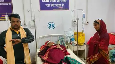 बकरी चराने के विवाद में महिला को मारकर किया जख्मी, सदर अस्पताल में भर्ती