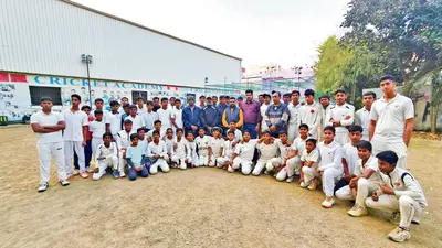 स्कूल क्रिकेट लीग के ट्रायल में 60 खिलाड़ी चयनित