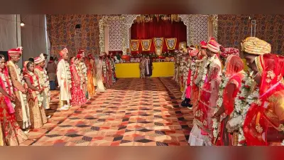 Dhanbad News: नरसिंह बांध बालाजी धाम ने कराया 108 कन्याओं का विवाह