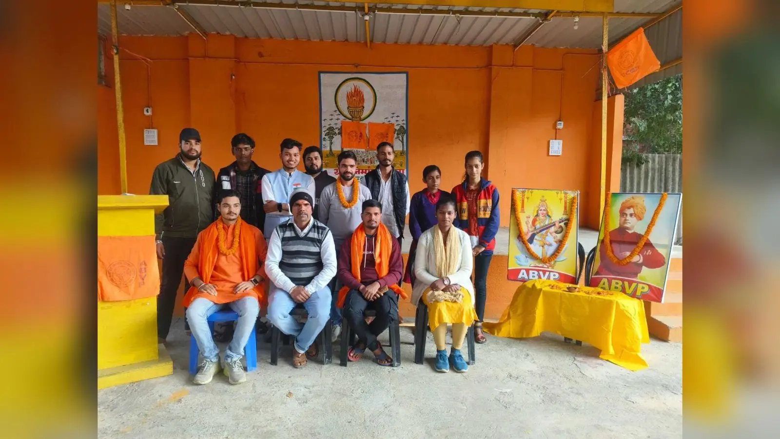 प्रो राकेश बने पुन: अभाविप के नगर अध्यक्ष