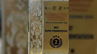 Jamshedpur News : टाटा स्टील यूआइएसएल को डेंगू प्रकोप प्रबंधन में मिला दूसरा पुरस्कार