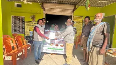 ई-नाम रजिस्ट्रेशन को लेकर लगाया शिविर