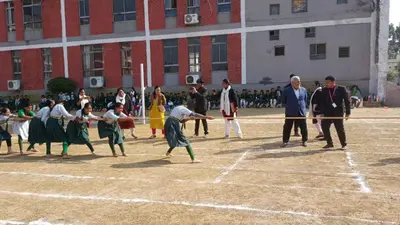 डीपीएस के बच्चों ने वार्षिक खेलकूद में दिखाया जलवा