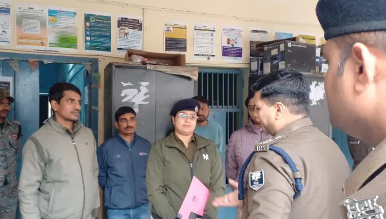 Gaya News : एसएसपी पहुंचे साइबर थाना, लंबित कांडों की हुई समीक्षा