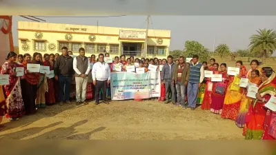 किसानों को बागवानी योजना के लिए किया गया प्रोत्साहित