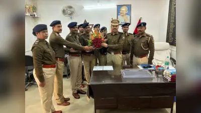 पीपिंग शिरोमणि का कार्यक्रम में एसपी ने प्रोन्नत पदाधिकारियों को सिखाया कर्तव्य का पाठ