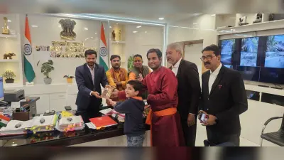 विवेकानंद ज्ञान ज्योति यात्रा के किशनगंज पहुंचने पर हुआ भव्य स्वागत