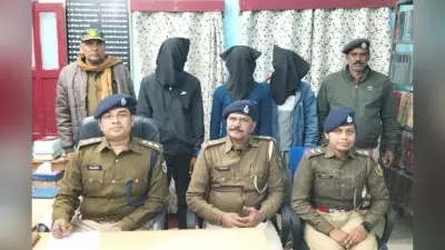 Aurangabad News : चोरी की बाइक के साथ चार गिरफ्तार