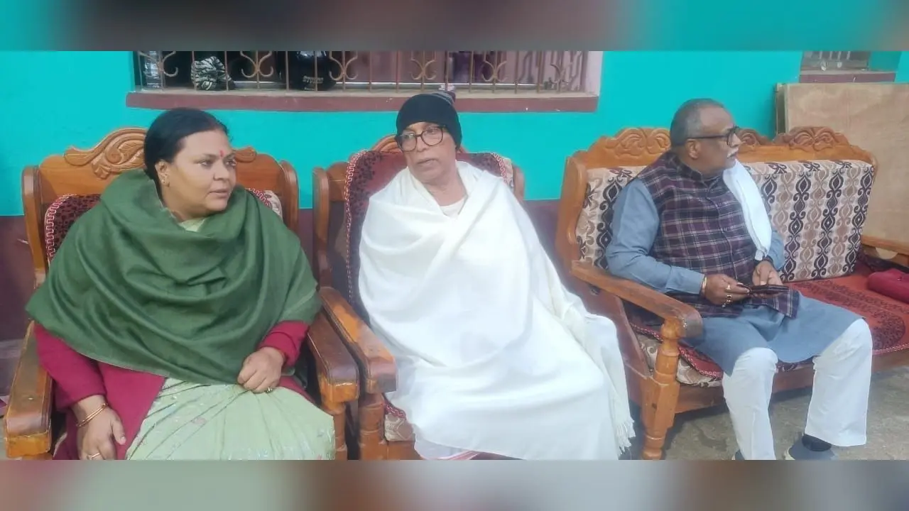 मंत्री ने विस अध्यक्ष के पिता को दी श्रद्धांजलि