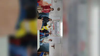 स्कूल में नशा मुक्ति को लेकर चला जागरुकता अभियान