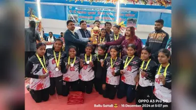 कबड्डी में नवादा बना उपविजेता