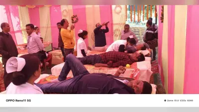 Chaibasa News : रक्तदान कर लोगों की जिंदगी बचा रहे युवा : जेजे षाड़ंगी