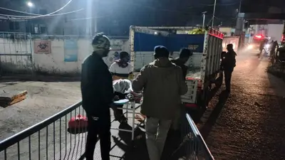 ट्रक और बाइक की आमने-सामने से टक्कर, दो लोगों की मौत