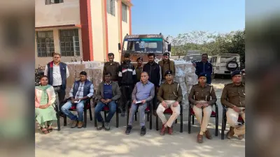 3555 लीटर विदेशी शराब के साथ दो तस्कर गिरफ्तार