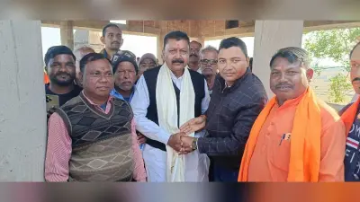 जरमुंडी विधायक देवेंद्र कुंवर का भाजपाइयों ने किया स्वागत