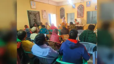 जीपीडीपी योजनाओं के चयन को ले हुई ग्राम सभा