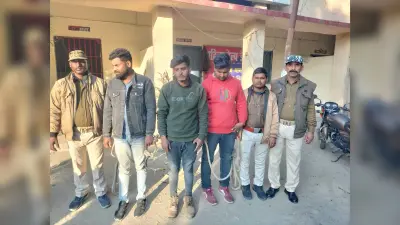 विद्युत तार चोरी करने वाले तीन लोग गिरफ्तार