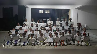 Karate: डोरंडा कॉलेज कराटे सेंटर के 76 कराटेकारों को मिला प्रमाण पत्र