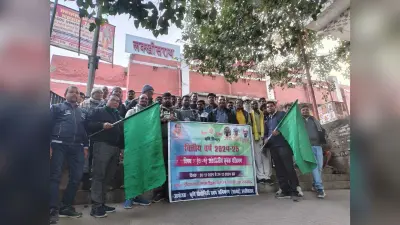 बागवानी का प्रशिक्षण लेने 40 सदस्यीय किसानों का दल लखनऊ रवाना