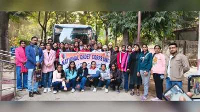 बीआरएम की छात्राओं ने किया भीम बांध वन्यजीव अभ्यारण का भ्रमण