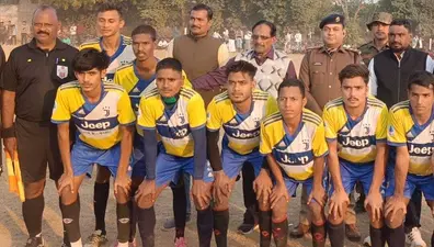 पहला सेमीफाइनल मुकाबला में शीतलपुर ने बरहद को 4-1 से किया पराजित