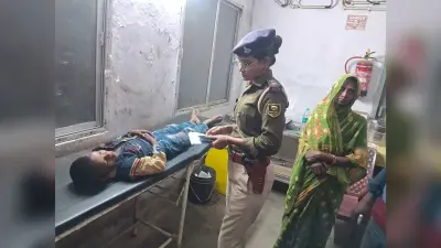 विद्यालय के छत से गिर कर छात्र घायल