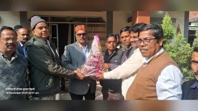 Deogjhar news : विनोद बिहारी महतो मेला समिति के सदस्यों ने कैबिनेट मंत्री को आयोजन में शामिल होने का दिया आमंत्रण
