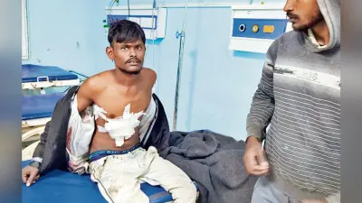 पैसे के विवाद में युवक को मारा चाकू