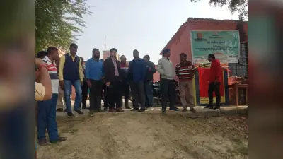 मानसी के तीन पंचायतों में हुआ खेल मैदान का शिलान्यास