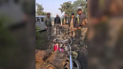 Giridih News: कोयला तस्करों के खिलाफ चला छापेमारी अभियान