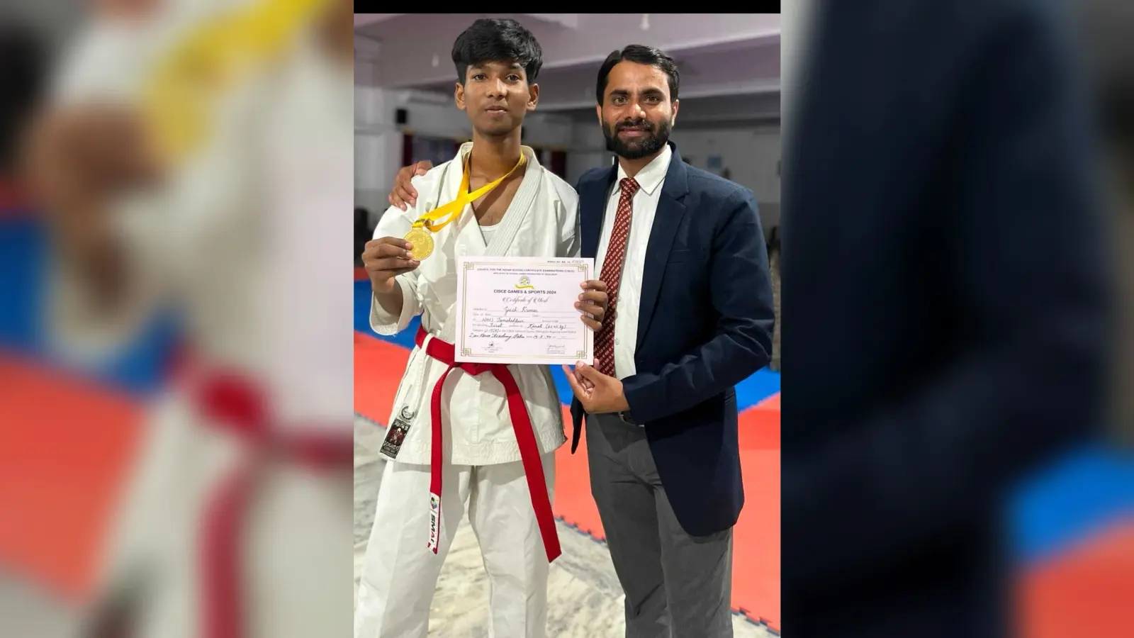नरभेराम के यश एसजीएफआइ नेशनल कराटे चैंपियनशिप में लेंगे भाग