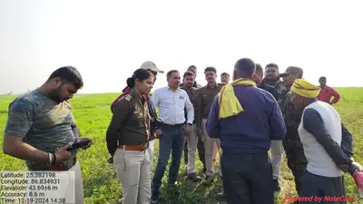 Bhagalpur news गंगा नदी के मरगंग में घड़ियाल दिखाई देने से ग्रामीणों में दहशत