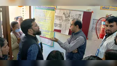 Bhagalpur news राज्य स्तरीय टीम ने किया हेल्थ एंड वैलनेस सेंटर का निरीक्षण