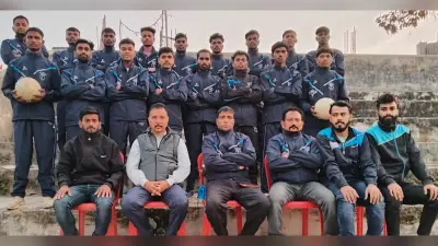 राज्य गेम के लिए पूर्णिया फुटबॉल टीम चयनित
