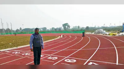 Chhapra News : अब पगडंडी नहीं, सिंथेटिक एथलेटिक ट्रैक से खिलाड़ी भरेंगे सफलता की उड़ान