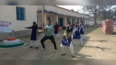 छात्राओं को दिया गया कराटे का प्रशिक्षण