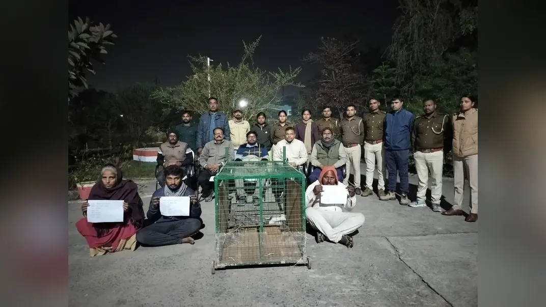 Darbhanga News : मनीगाछी में मगरमच्छ के आठ बच्चों के साथ तीन तस्कर गिरफ्तार