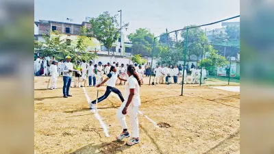 राज्य स्तरीय बालिका अंडर-19 टीम ट्रायल संपन्न