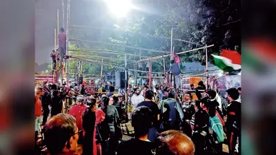 आरजी कर : डोरिना क्रॉसिंग पर डॉक्टरों का धरना-प्रदर्शन शुरू