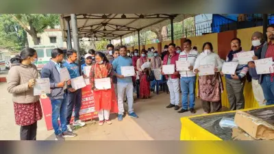 82 टीबी मरीजों को मिला पौष्टिक आहार किट