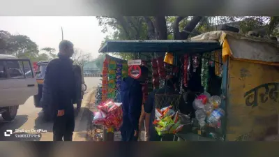 Jamshedpur news. टेल्को व गोलमुरी के स्कूलों के पास नशा का सामान बेचने वाली दुकानों के खिलाफ चला अभियान