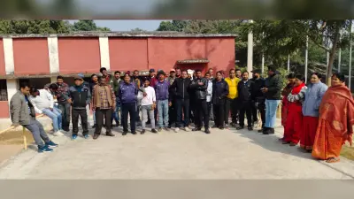 छठे दिन भी जारी रही आउटसोर्सिंग कर्मियों की हड़ताल
