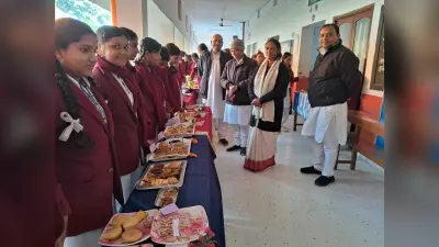 श्रीनिवास रामानुजन की जयंती पर बच्चों ने प्रस्तुत किये आकर्षक मॉडल