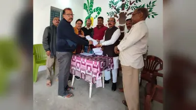 नगर भाजपा मनिहारी अध्यक्ष पद को लेकर हुई बैठक