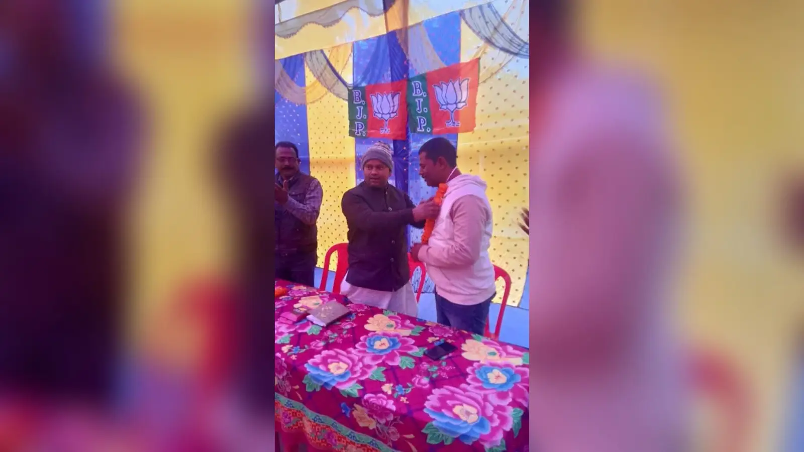 भाजपा सिकटी मंडल के निर्विरोध अध्यक्ष बने गणेश शंकर राय