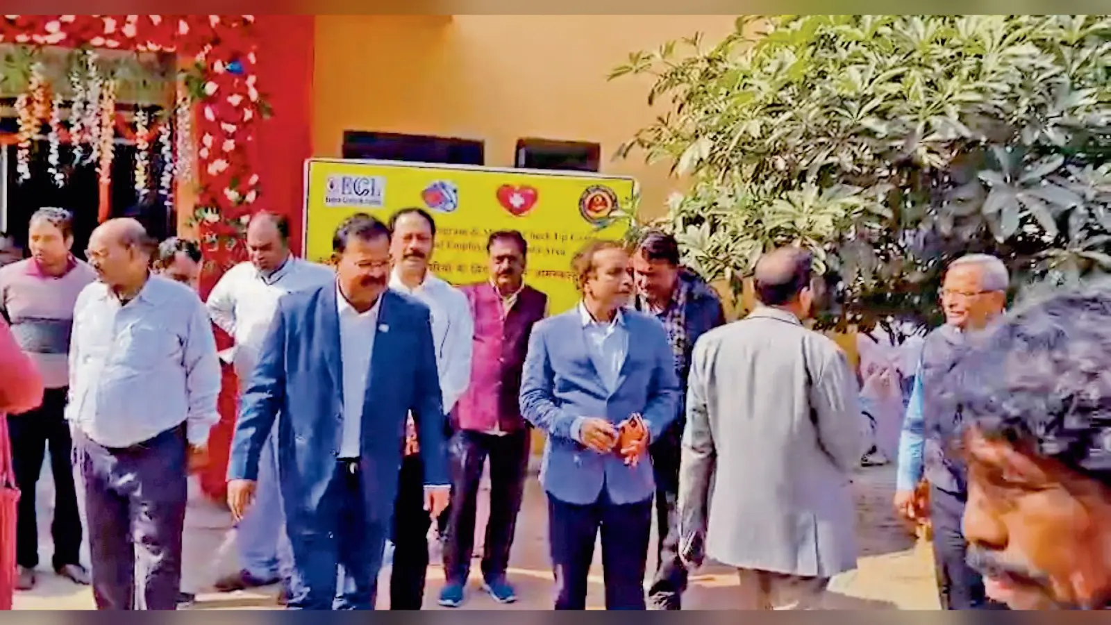 केंदा के ठेकाकर्मियों के लिए स्वास्थ्य जांच व जागरूकता शिविर लगाया गया