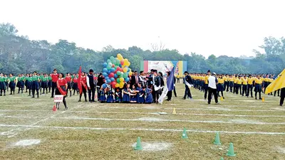डीपीएस के वार्षिकोत्सव में दिखीं बाल प्रतिभाएं